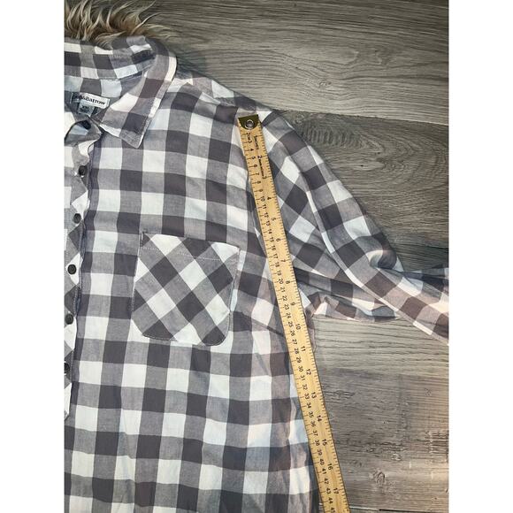 Croft & Barrow women’s grey flannel - Picture 5 of 8